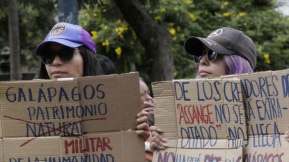 Ecuador: el Gobierno de Noboa autorizó a EE.UU a construir una base militar en las Islas Galápagos
