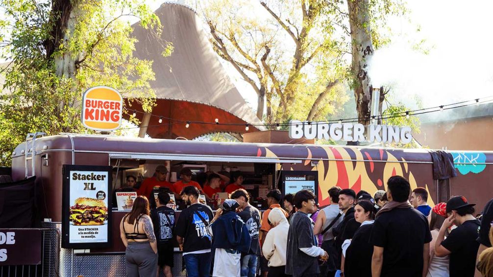 Un combo de sabor y música: Burger King se luce en el Buenos Aires Trap 2024