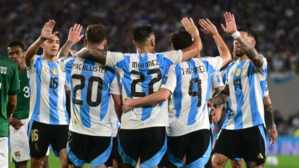 Por segundo año consecutivo, la Selección Argentina encabeza el ranking de las mejores de la FIFA