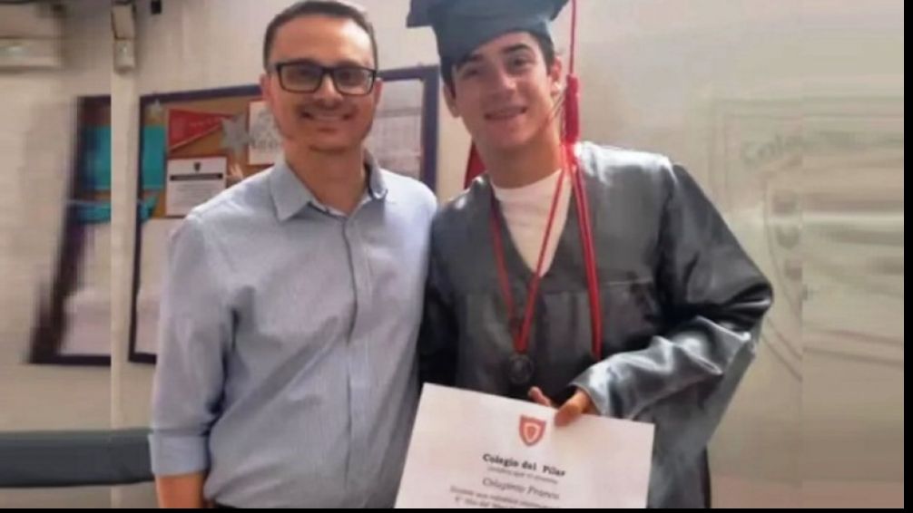 El pilarense Franco Colapinto terminó el colegio secundario
