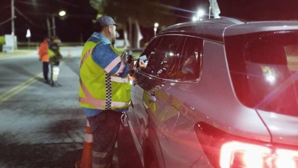 Miles de autos inspeccionados y 159 conductores sancionados por alcoholemia en Nochebuena