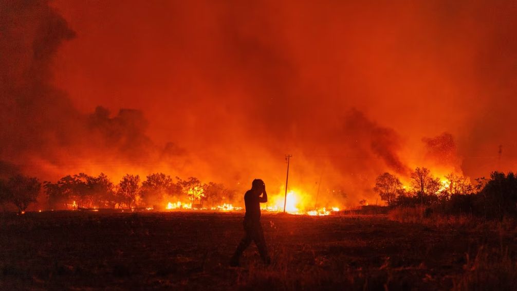 Chile declara alerta roja por los incendios forestales que afectan la zona central del país