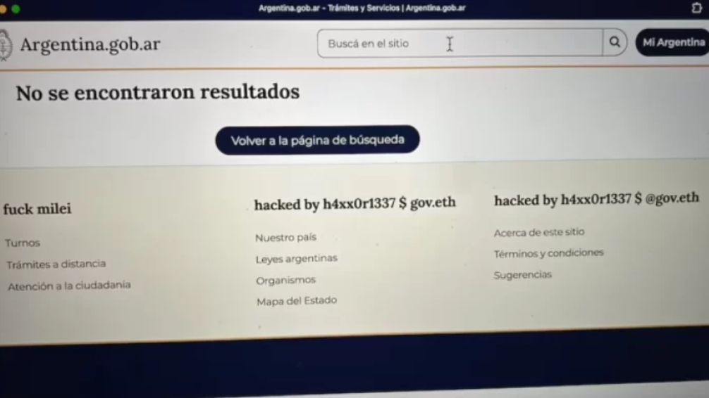 Los detalles sobre gov.eth: el hacker que atacó a Mi Argentina y es reconocido por celebridades pop