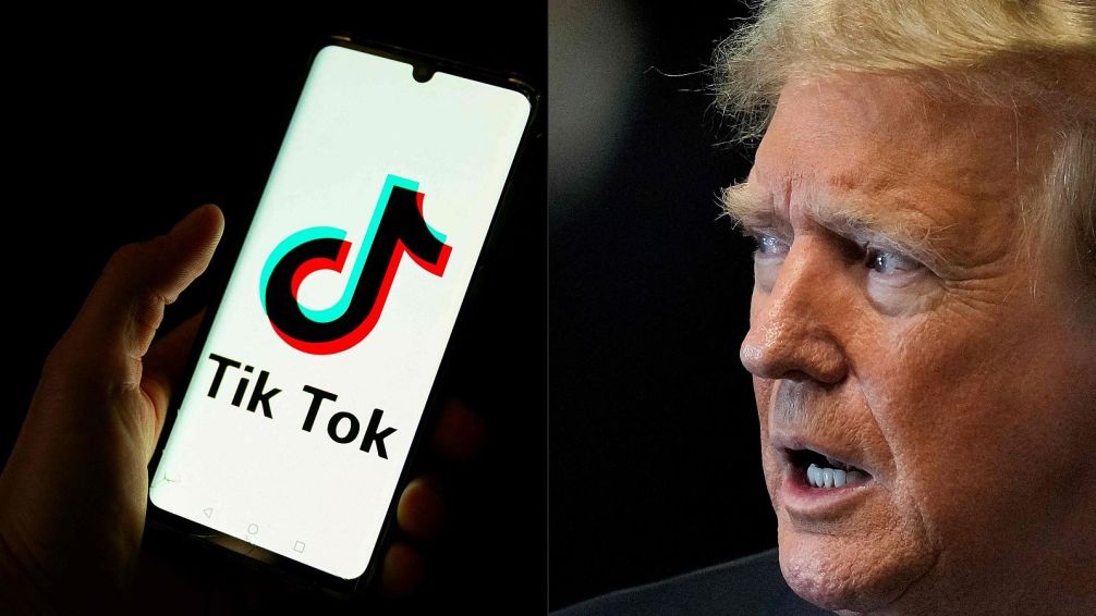 Trump reclamó a la Corte Suprema suspender la ley que prohíbe Tik Tok