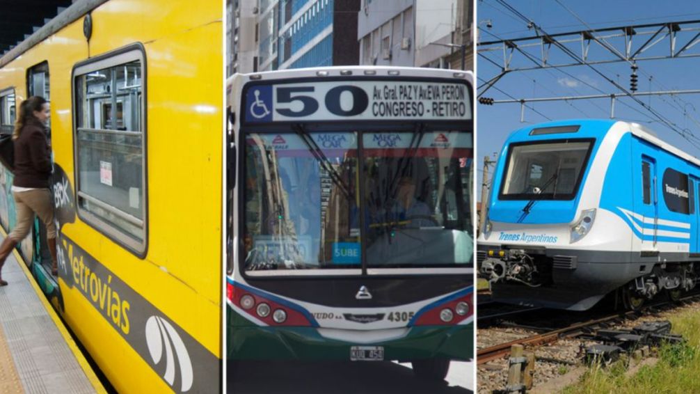 ¿Cómo funcionarán los servicios de trenes, colectivos y subtes en Fin de Año y Año Nuevo?