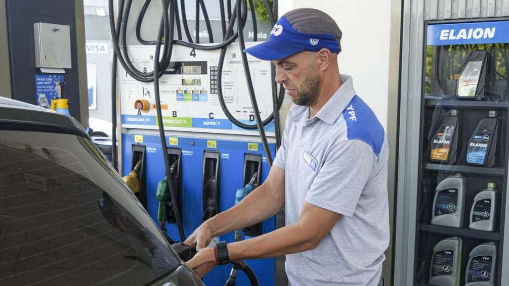 YPF ajusta los precios de los combustibles en un 1,75% en todo el país
