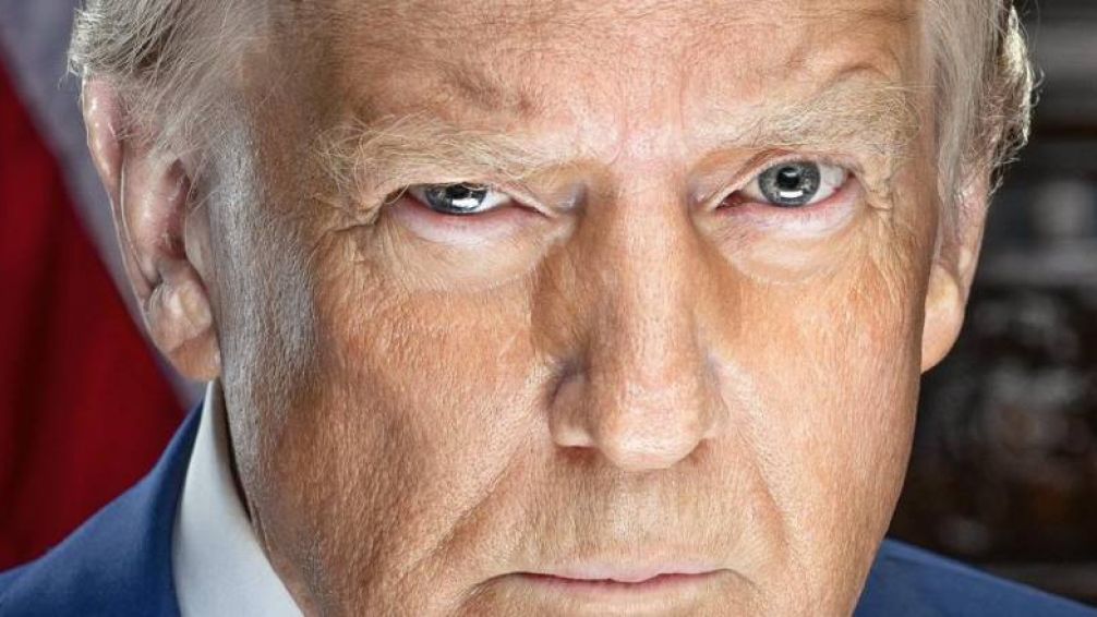 Trump publicó su retrato oficial y desató la discusión en las redes