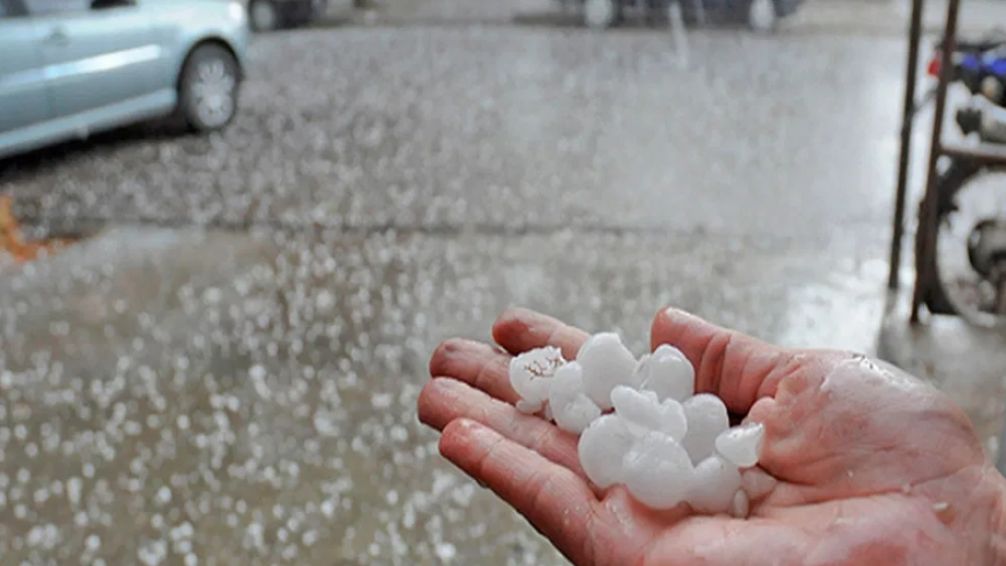Granizo: el Servicio Meteorológico Nacional advierte por alerta naranja en el AMBA