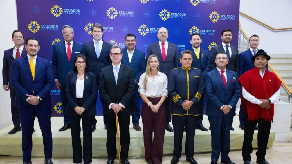 Ecuador elige 2025: los ganadores y perdedores del debate presidencial