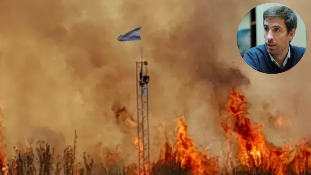 Un vecino denunció al intendente de Mercedes: acusan a Ustárroz de generar incendios y talar árboles