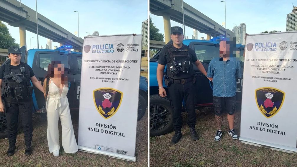 Imputaron a la pareja que quiso coimear a un Policía de la Ciudad: tenían documentos falsos y condenas por narcotráfico