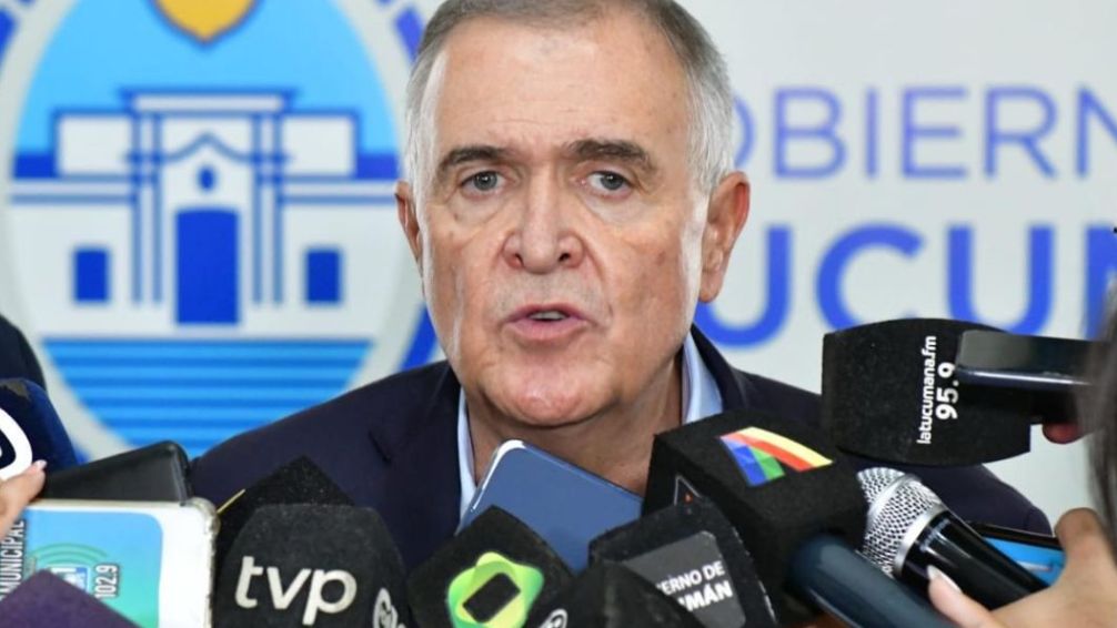 El gobernador de Tucumán se pronunció sobre el cerco fronterizo con Bolivia: 'Es una medida que no tiene que ofender a nadie'