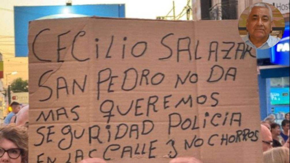 San Pedro: vecinos y comerciantes autoconvocados marcharon hasta el Palacio Municipal reclamando seguridad