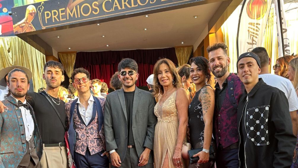 Fátima Florez junto a Marcelo Polino y Pampas Bravas ganaron con '100% Fátima' en tres categorías de los premios Carlos 2025 