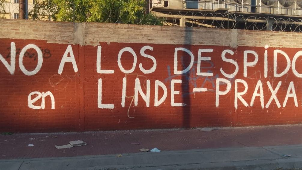 Tercer día de paro total en Linde Praxair por despidos de seis trabajadores
