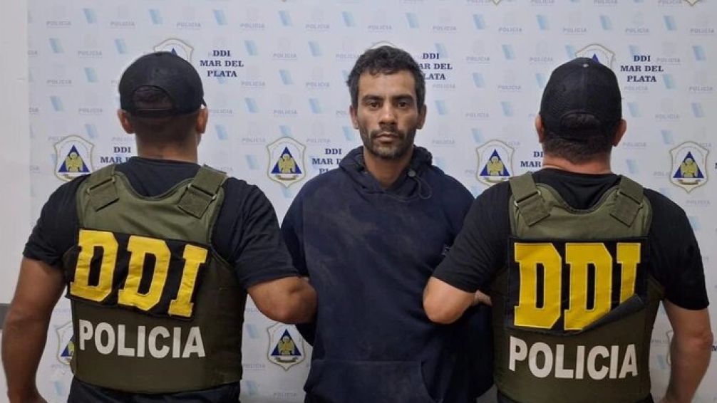 Detuvieron a 'El Guachin', acusado de asesinar al kiosquero en Mar del Plata