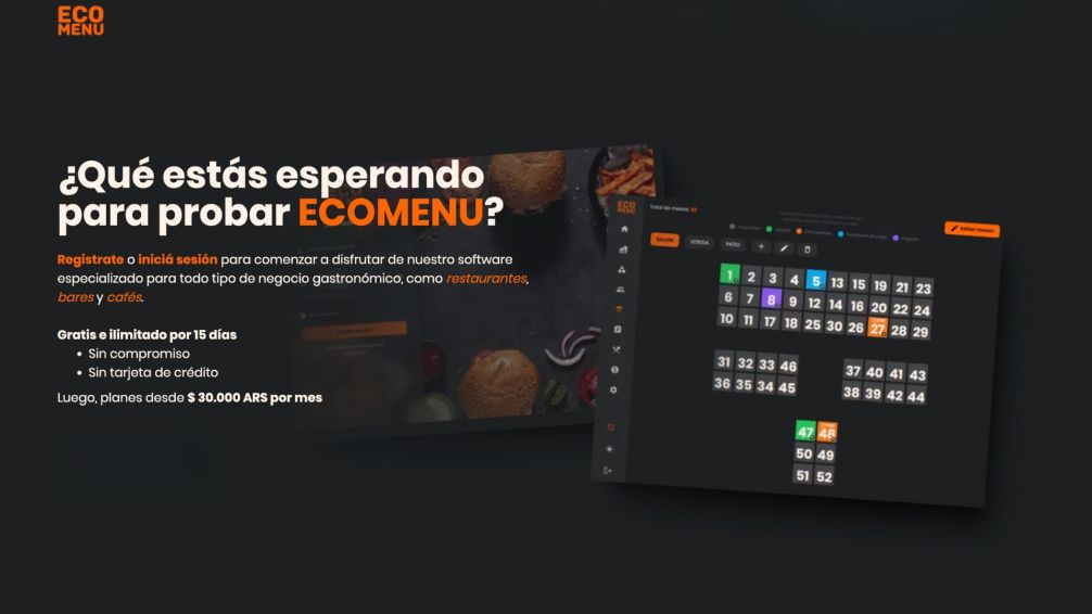 EcoMenuApp: La Revolución en Gestión Gastronómica que Todo Restaurante Necesita