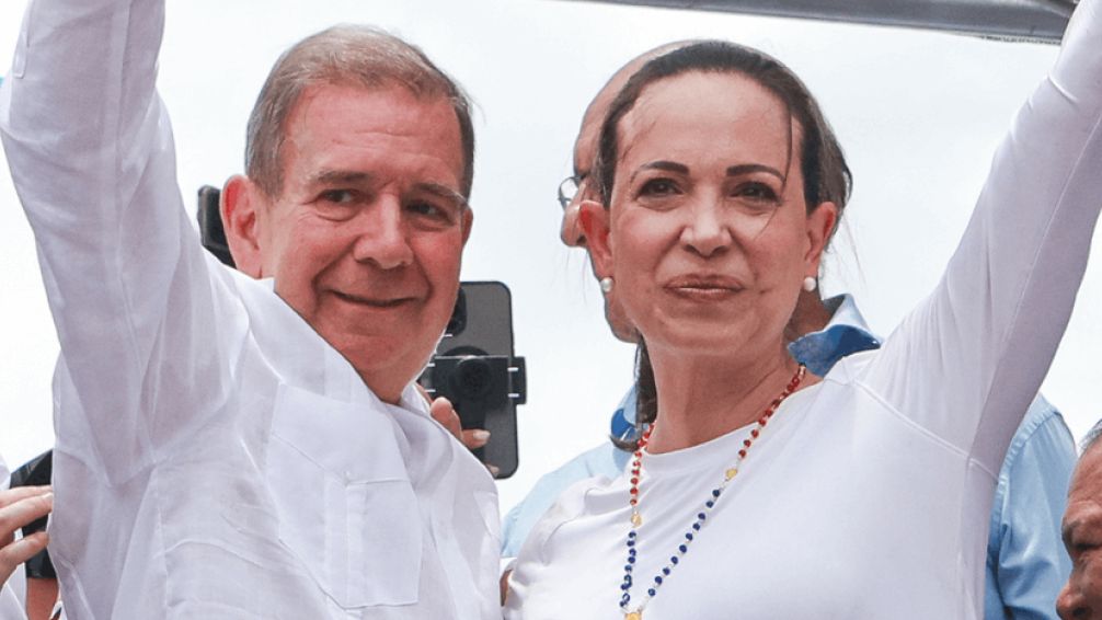 Gonzalez y Machado galardonados por su lucha contra Maduro