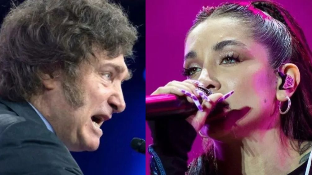 Javier Milei criticó a María Becerra y la apodó 'María BCRA' tras sus dichos sobre los incendios en la Patagonia