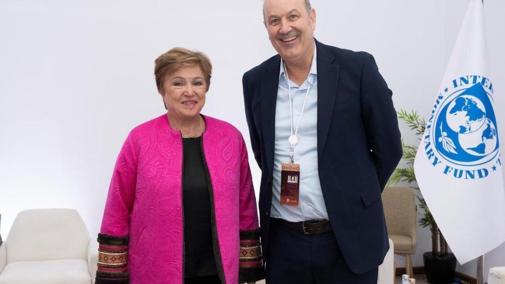 Federico Sturzenegger se reunió con Kristalina Georgieva para dialogar sobre desregulación y el crecimiento económico global