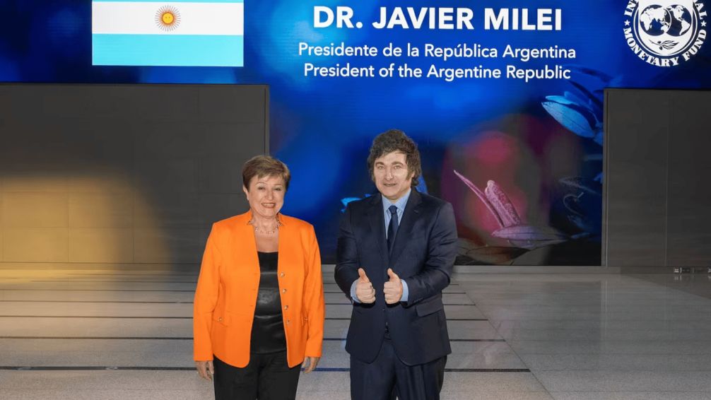 Nuevo acuerdo con el FMI: Javier Milei se reunió con Kristalina Georgieva