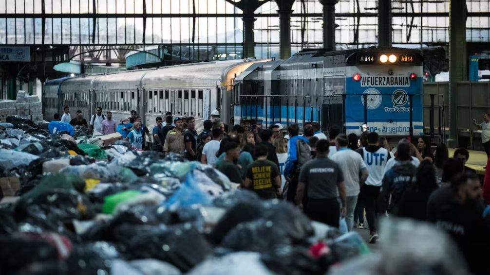 Una formación del Tren Sanitario llegó a Bahía Blanca y dará atención médica gratuita a los vecinos 