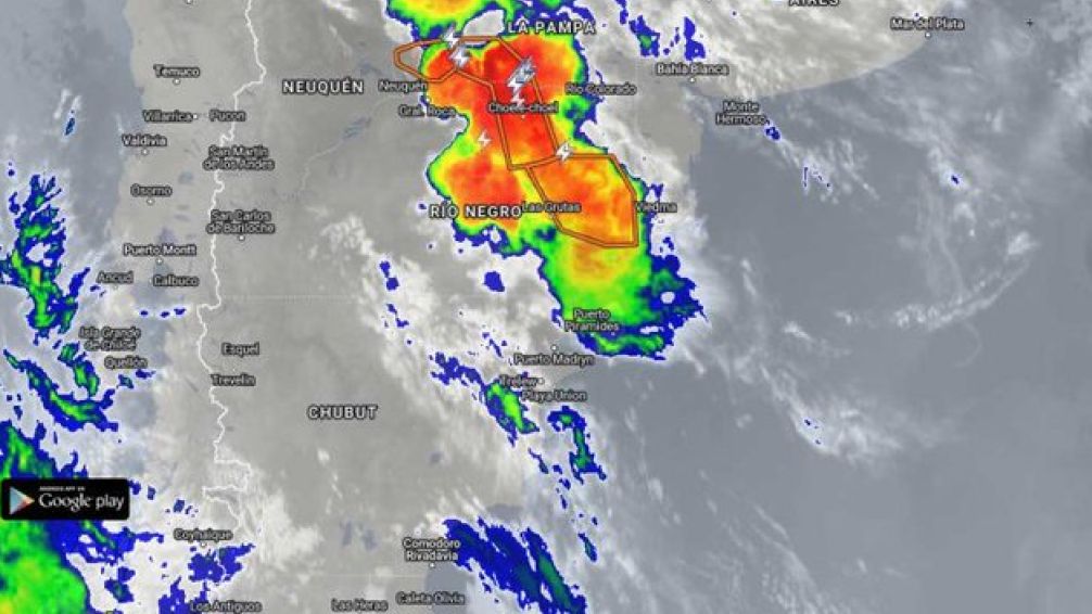 Alerta amarillo por lluvias intensas pone en riesgo a una Bahía Blanca en reconstrucción