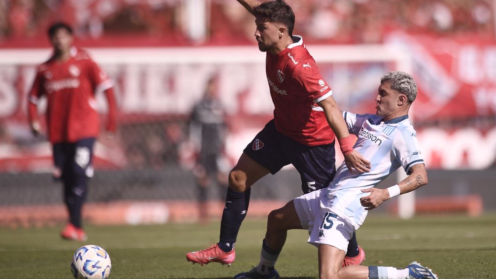 Durísimo clásico: el Rojo y Racing empataron 1 a 1 