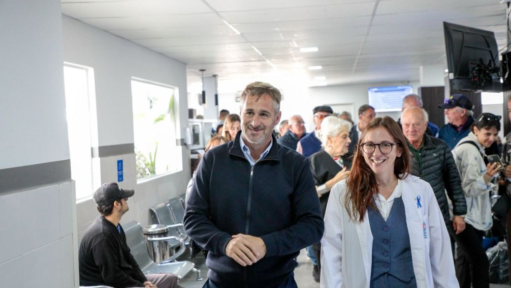 Achával presentó las obras de transformación del nuevo Hospital Sanguinetti