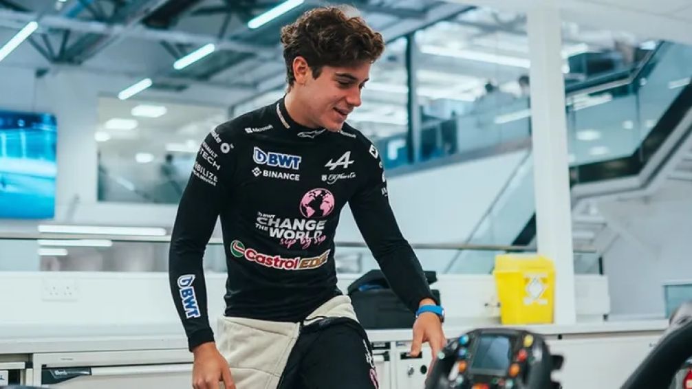 Franco Colapinto rompió el silencio en la previa de su vuelta a la F1: 'preparándome con el equipo, mucho trabajo'