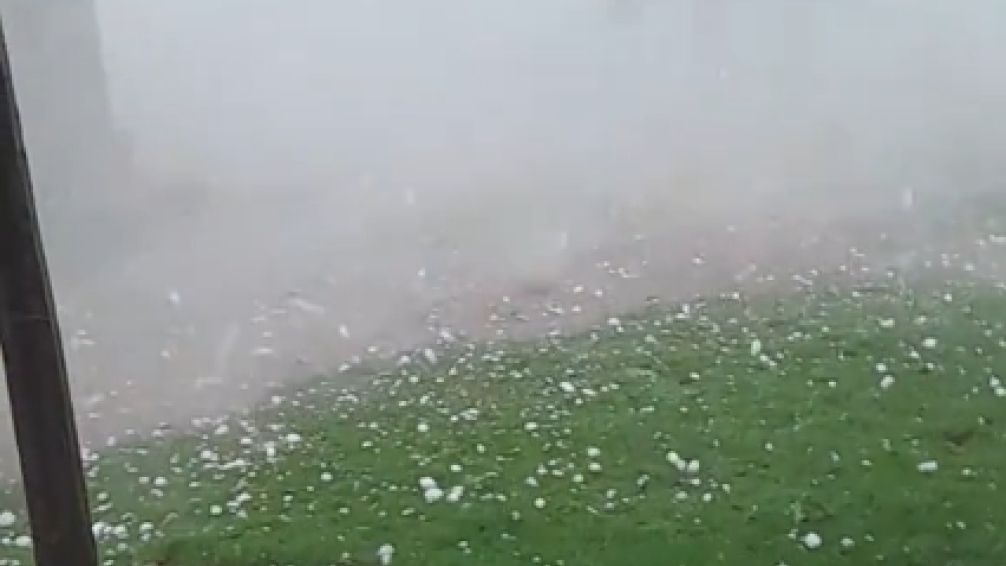 Alerta por granizo en Ciudad y conurbano: sigue el temporal en el AMBA