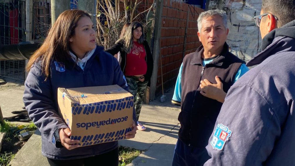 El Municipio de Pilar continúa desplegando equipos luego del temporal 