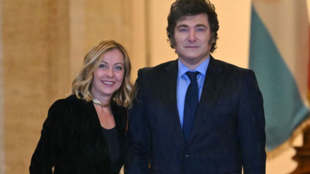 Javier Milei se reunirá con Giorgia Meloni y León XIV