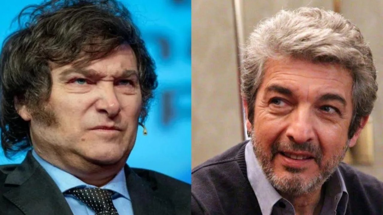 Guerra de las empanadas: tras las declaraciones del actor, Milei cruzó a Darín en las redes