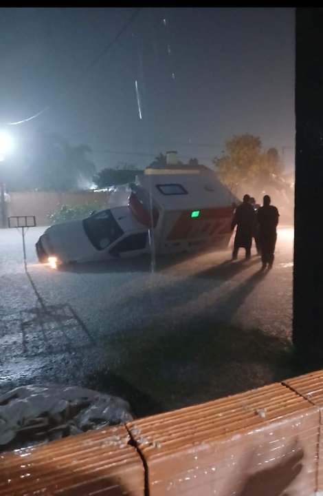 Temporal en Vera: Más de 100 evacuados y clases suspendidas