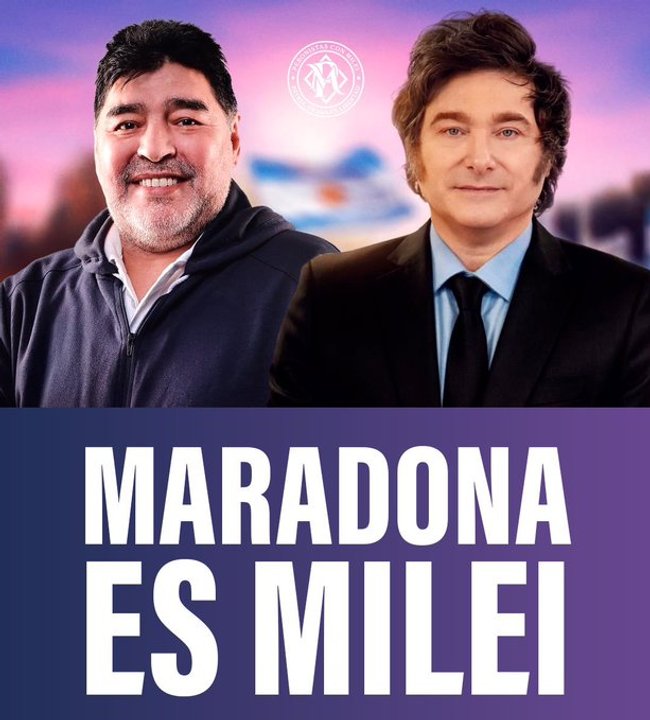 La Juventud Sindical de la CGT cruzó al influencer libertario "Gordo Dan" por vincular a Maradona con Javier Milei
