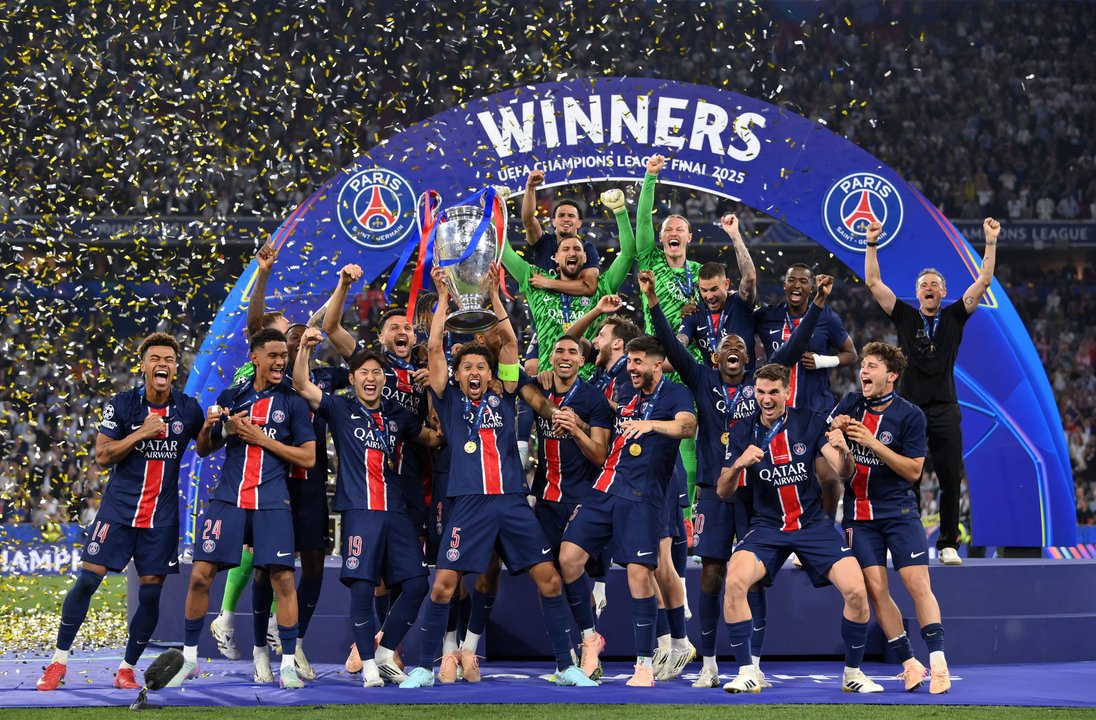 El PSG conquista su primera Champions League con un 5-0 histórico ante Inter