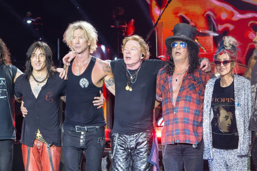 Guns N" Roses regresa a Argentina con toda su potencia