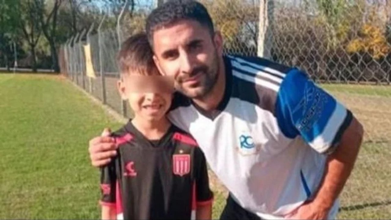 El desgarrador adiós de un padre a su pequeño Thiago