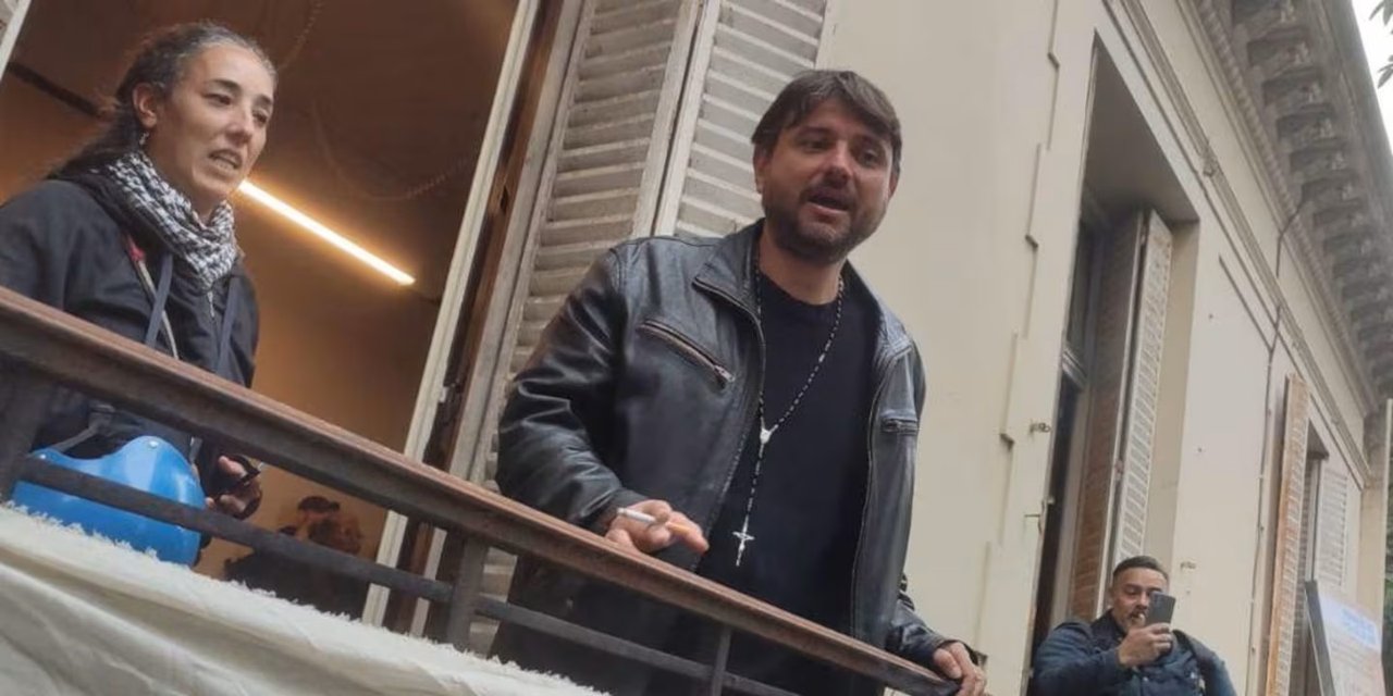 Juan Grabois recupera la libertad tras la toma en el Instituto Perón