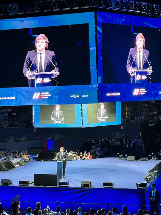 "En 2026, la inflación será historia del pasado", dijo Javier Milei en el Foro Económico de Madrid