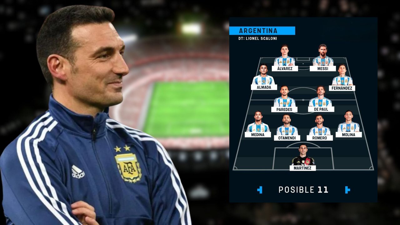 ¡Vuelve el Rey! Messi titular esta noche en el Monumental ante Colombia