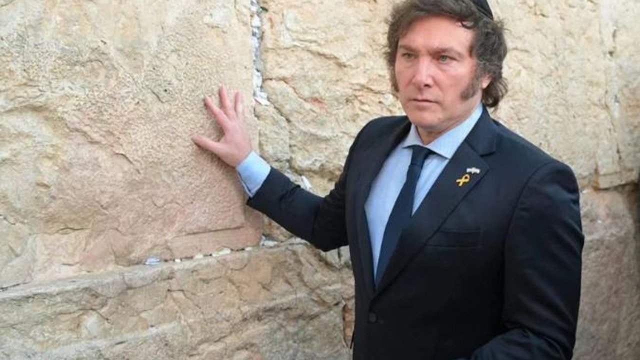 Javier Milei anuncia la mudanza de la embajada argentina a Jerusalén en 2026