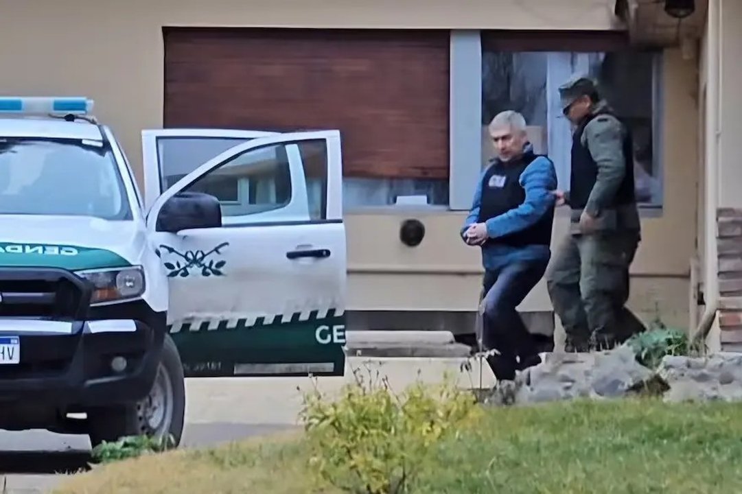 Ruta del dinero K: Trasladaron a Lázaro Báez a la cárcel de Río Gallegos