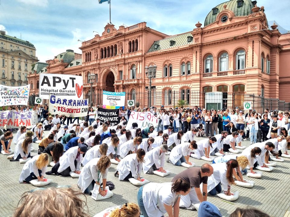 Trabajadores del Garrahan vuelven a parar por falta de respuestas a sus reclamos