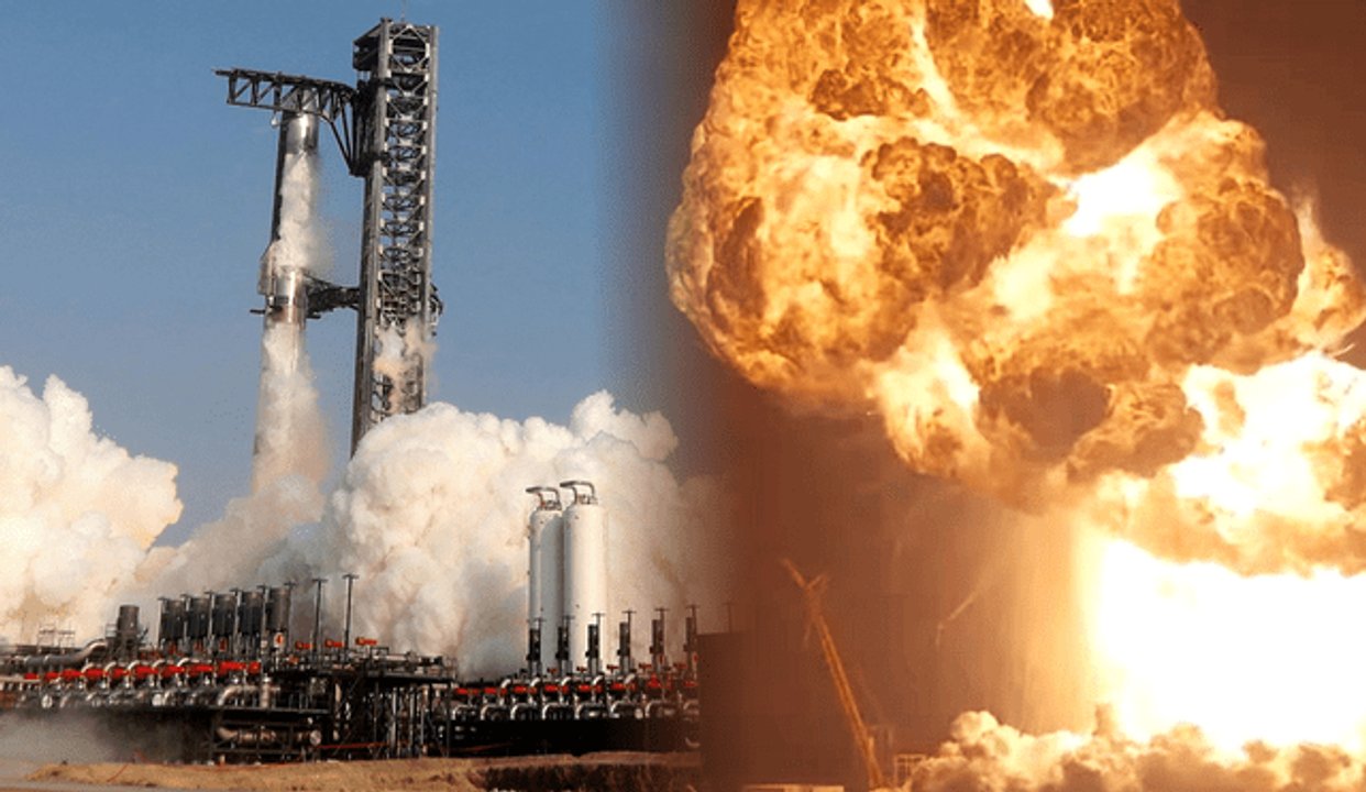 Un cohete de SpaceX explotó durante una prueba de encendido