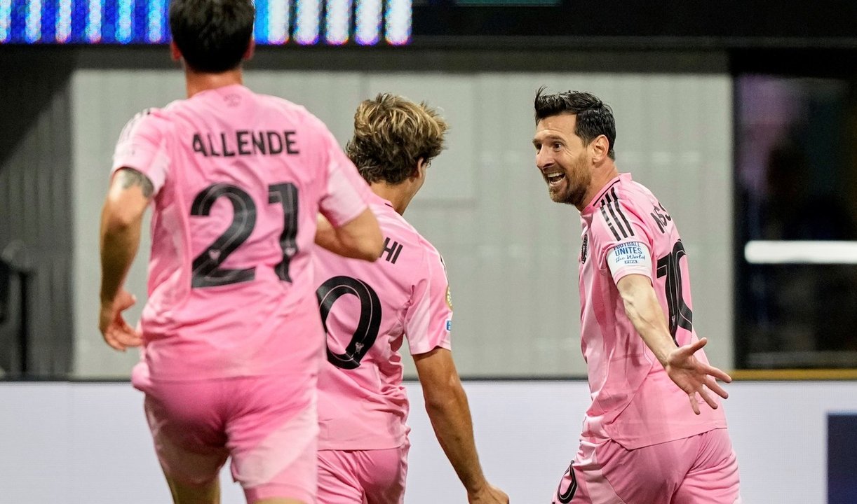 Messi brilló con un gol de tiro libre y le dio a Inter Miami un triunfo clave ante Porto en el Mundial de Clubes