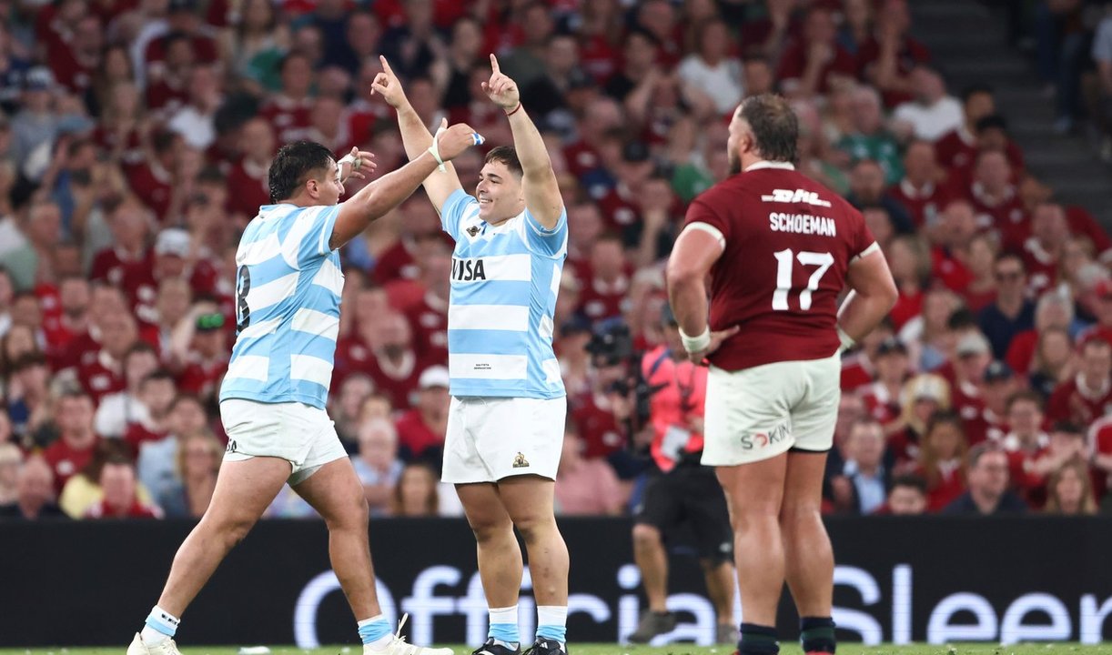 Histórico triunfo de Los Pumas ante los British & Irish Lions en Dublín