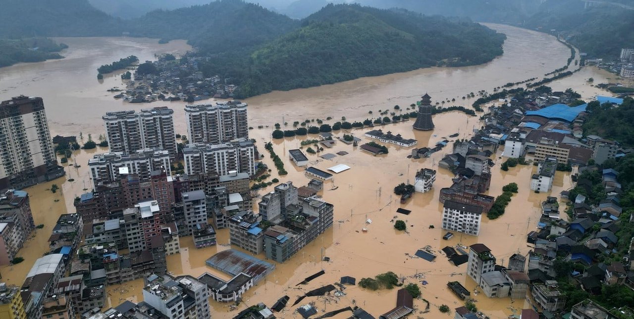 Inundaciones en Rongjiang: seis muertos y un llamado a la recuperación