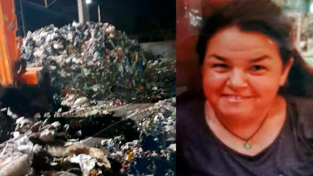 Horror en Cañuelas: una mujer murió tras quedar atrapada bajo una montaña de basura